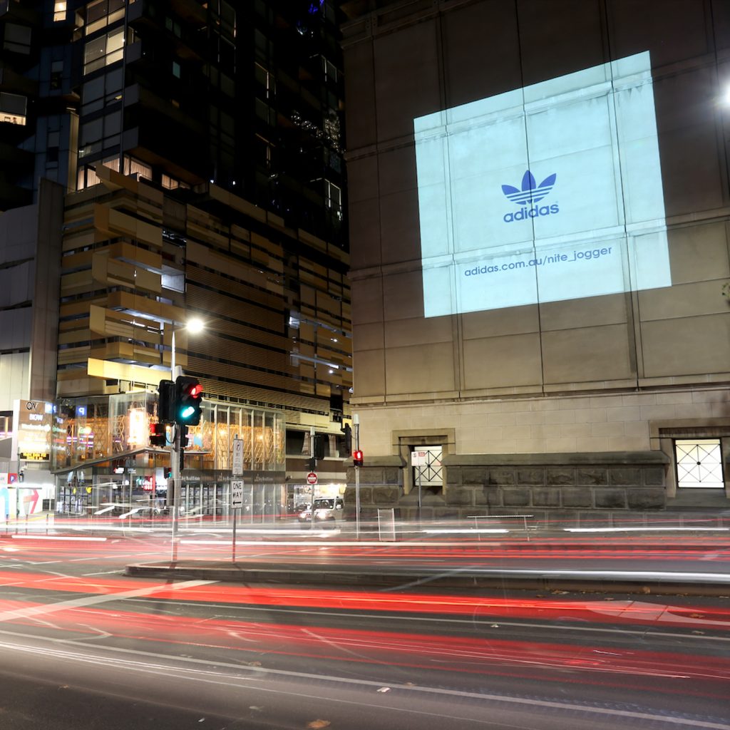 Street Posters Sydney Murals Guerrilla advertising stencils light ...